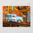 Recherche de voiture police cartes postales Rétro