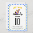 Recherche de skater invitations Bleu
