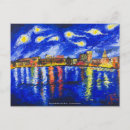 Recherche de starry night cartes postales Bleu