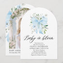 Recherche de blue floral baby shower invitations Pour elle