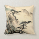 Recherche de peinture japonaise coussins Paysage