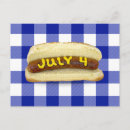 Recherche de hot dog cartes postales Jour de l'indépendance