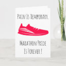 Recherche de marathonien vœux cartes Sports