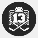 Recherche de numéro 13 autocollants Équipe