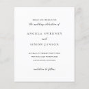 Recherche de formel 11x14 invitations Élégant