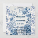 Recherche de french blue invitations Bleu et blanc