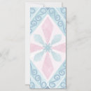 Recherche de motif diamant invitations Rose