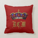 Recherche de majestueux coussins Monogramme