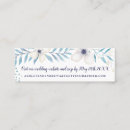 Recherche de rsvp cartes visite Aquarelle florale