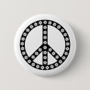 Recherche de symbole hippie badges Anti guerre