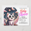 Recherche de cat baby shower invitations Capricieux