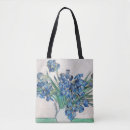 Recherche de fleur artistique sacs Bleu