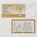 Recherche de cocktail cartes visite Illustration