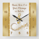 Recherche de note horloges Pour elle