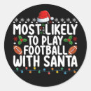 Recherche de père du football autocollants Noël