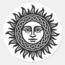 Recherche de visage du soleil autocollants Solaire