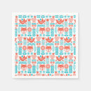 Recherche de motif renard serviettes Scandinave