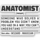 Recherche de anatomique autocollants Anatomiste