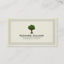 Recherche de arbre élégant cartes visite Nature