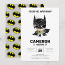 Recherche de batman invitations Bande dessinée
