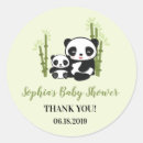 Recherche de baby shower de panda autocollants Mignon