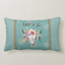 Recherche de crâne de taureau coussins Chic