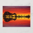 Recherche de guitariste cartes postales Noir