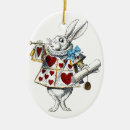Recherche de alice au pays des merveilles ornements Lapin blanc