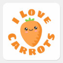 Recherche de carotte mignonne autocollants Carottes