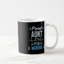 Recherche de tante fière tasses Sensibilisation