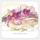 Recherche de orchidée violette autocollants Floral