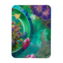Recherche de fleuri magnets Bleu