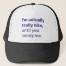 Recherche de vraiment casquettes Drôle