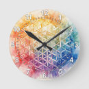 Recherche de géométrie sacrée horloges Fleur