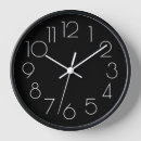 Recherche de blanc et noir horloges Créez votre propre