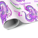 Recherche de dragons mignons papier cadeau Enfants