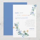 Recherche de orange et bleu mariage invitations Pour elle