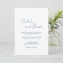 Recherche de bleu marine mariage invitations Moderne