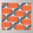 Recherche de motif vintage géométrique posters Orange