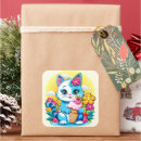 Recherche de crème glacée kawaii autocollants Chaton