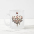 Recherche de amour gothique tasses Roses rouges