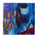 Recherche de chat mignon carreaux Bleu