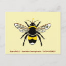 Recherche de abeille kawaii cartes postales Miel