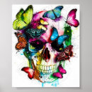 Recherche de crâne papillon posters Papillons