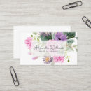Recherche de fleurs pour aquarelle cartes visite Romantique