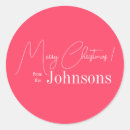 Recherche de nom de famille autocollants Noël