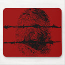 Recherche de empreinte digitale tapis souris Empreintes digitales