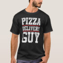 Recherche de livreur tshirts Pizza