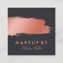 Recherche de brosse de maquillage cartes visite Féminin