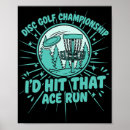 Recherche de joueur de golf posters Sport de précision